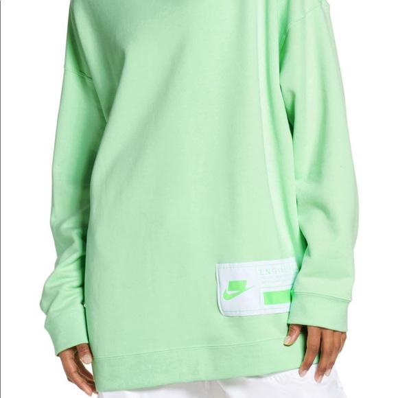 Nike Tops - Nike lime green sweatshirt NWT